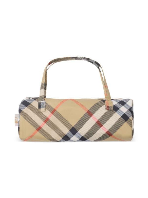 Browns Burberry Check Folding Umbrella | Browns Travel Accessories