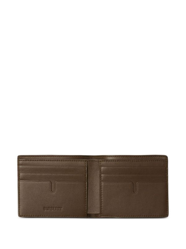 Browns Burberry Check-print Bi-fold Wallet | Browns Wallets & Billfolds