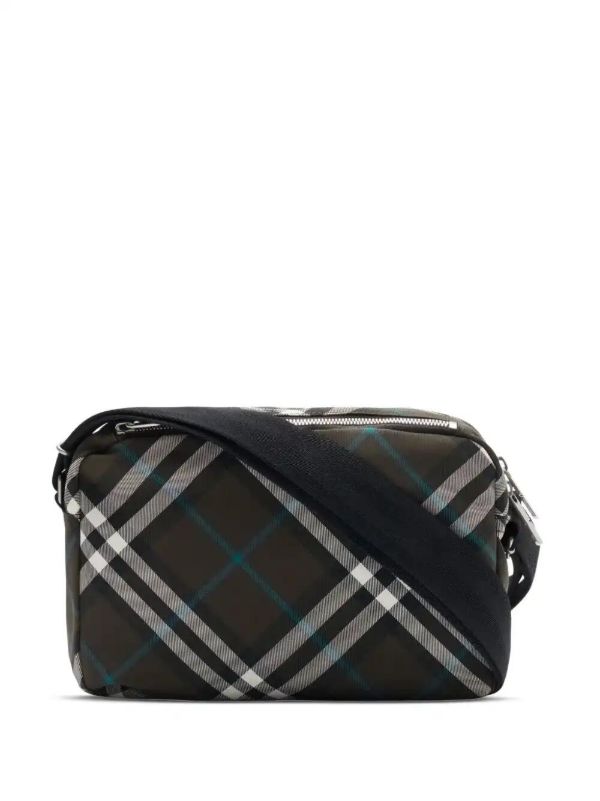 Browns Burberry Checked Messenger Bag | Browns Messenger Bags
