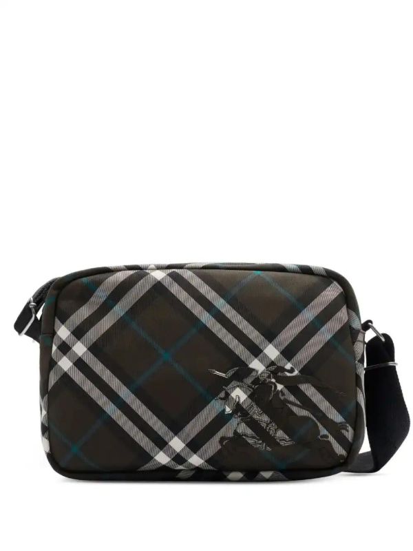 browns Burberry Checked Messenger Bag | Browns Messenger Bags