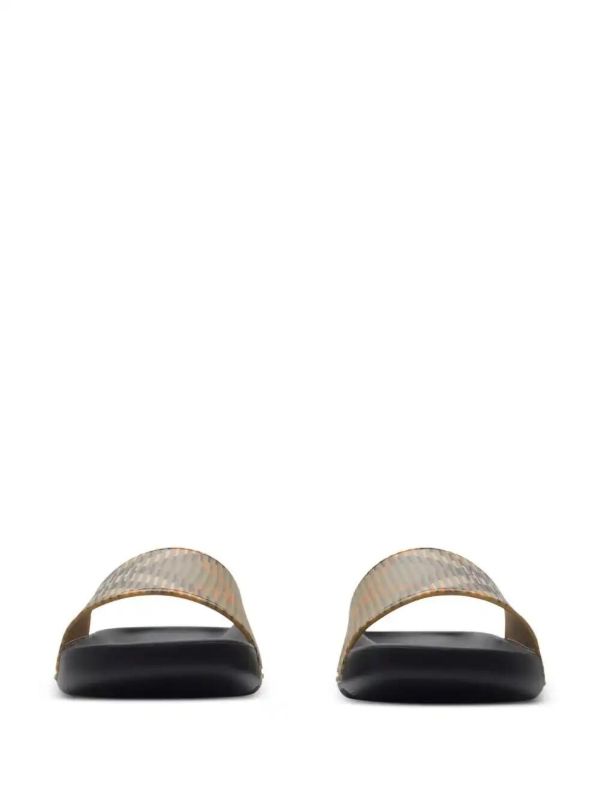 Browns Burberry Checked Slides | Browns Flip Flops & Slides