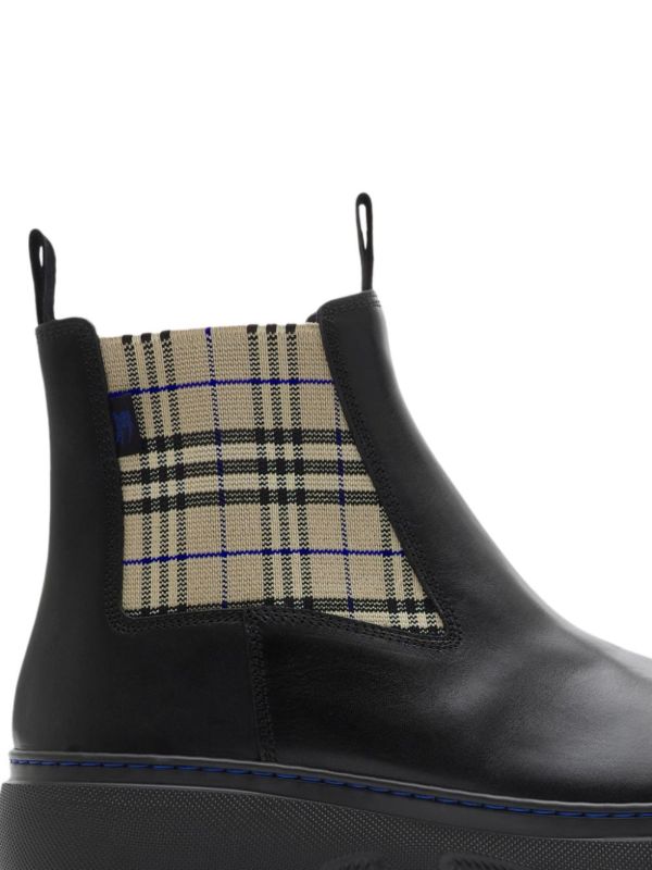Browns Burberry Creeper Low Chelsea Boots | Browns Boots