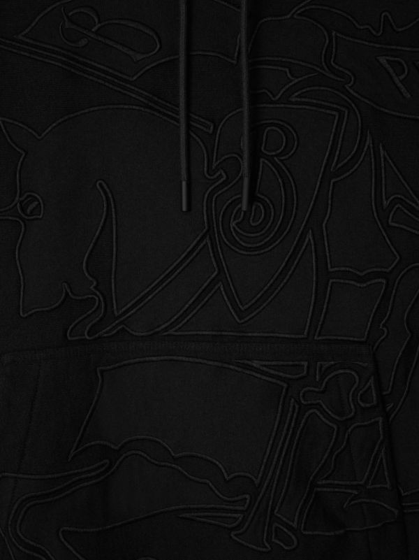 Browns Burberry EKD-Embroidered Hoodie | Browns Hoodies