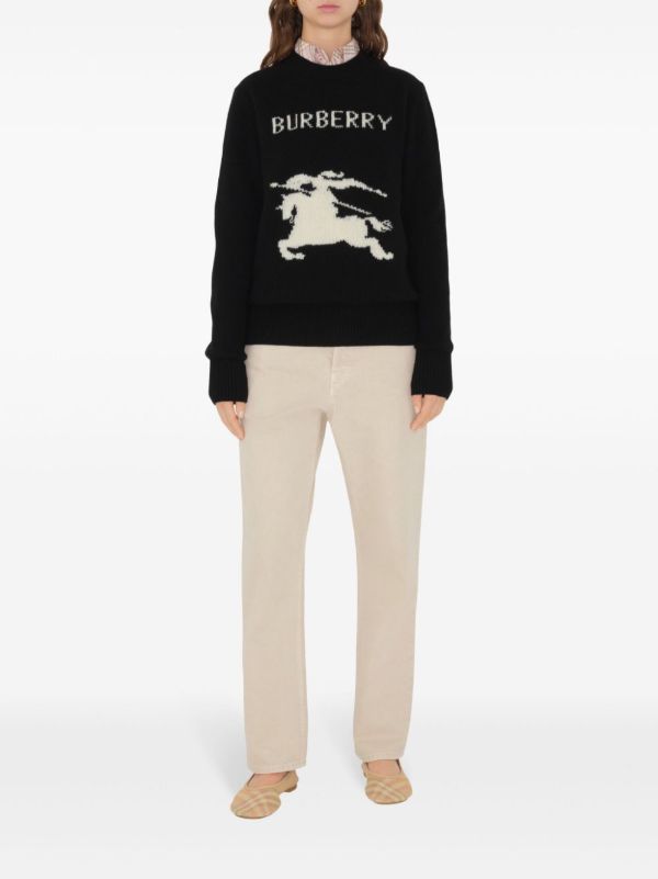 Browns Burberry Equestrian Knight Sweater | Browns Knitted Sweaters