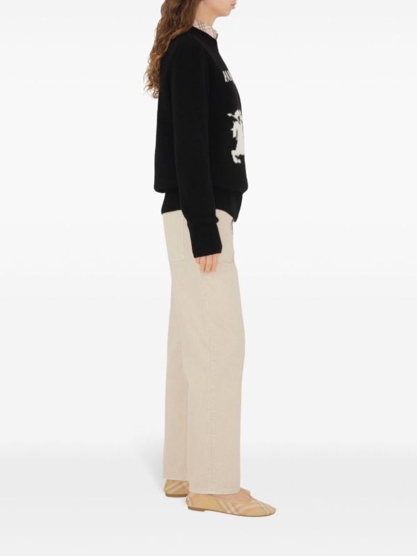 Browns Burberry Equestrian Knight Sweater | Browns Knitted Sweaters