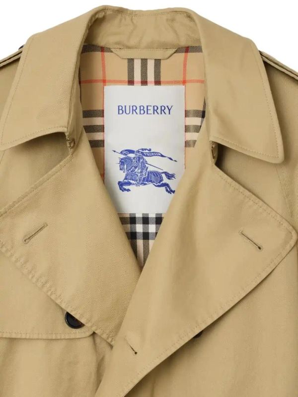 Browns Burberry Gabardine Trench Coat | Browns Trench Coats