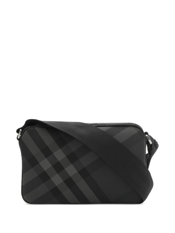 Browns Burberry Grid Messenger Bag | Browns Messenger Bags