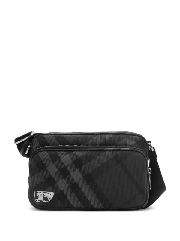browns Burberry Grid Messenger Bag | Browns Messenger Bags