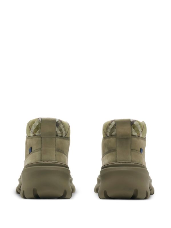 Browns Burberry Nubuck Scoot Hike Boots​ | Browns Boots