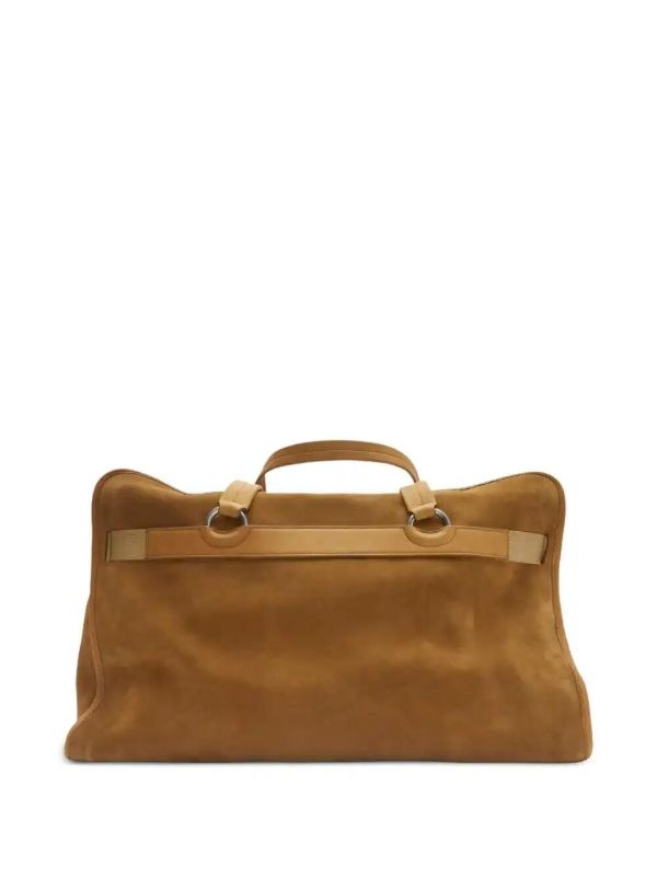Browns Burberry Suede Holdall Bag | Browns Luggage & Holdalls