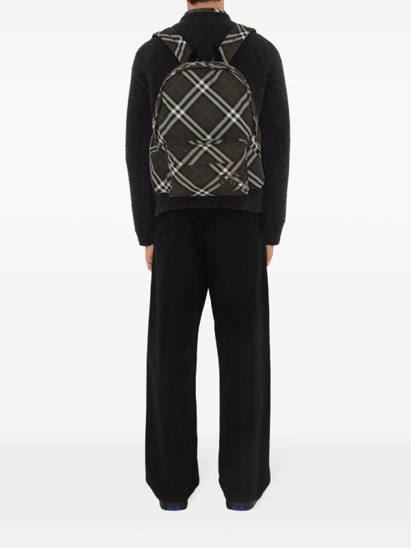 Browns Burberry Vintage Check Backpack | Browns Backpacks