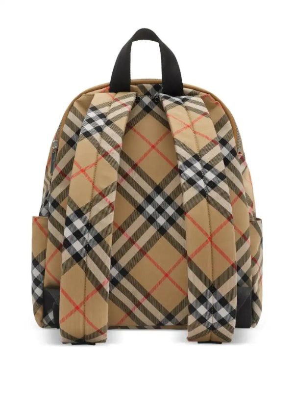 Browns Burberry Vintage Check-pattern Backpack | Browns Backpacks