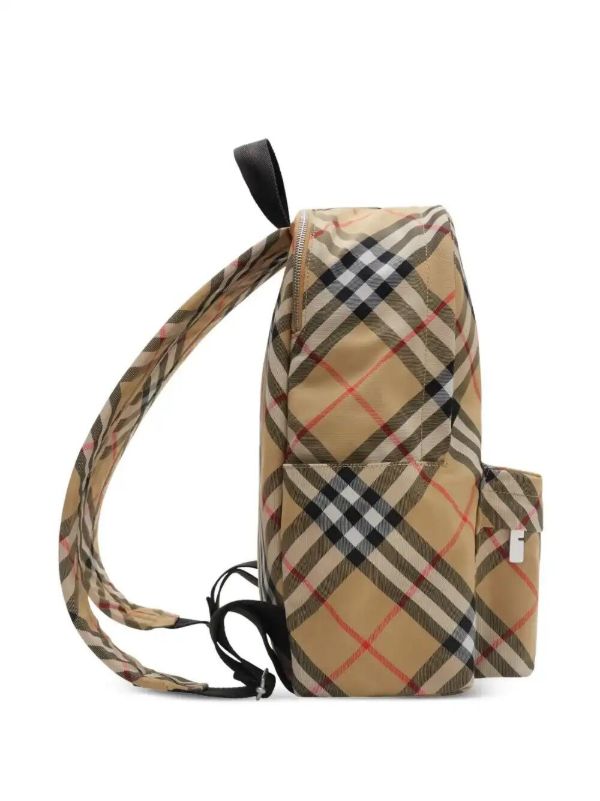 Browns Burberry Vintage Check-pattern Backpack | Browns Backpacks