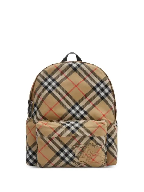 browns Burberry Vintage Check-pattern backpack | Browns Backpacks