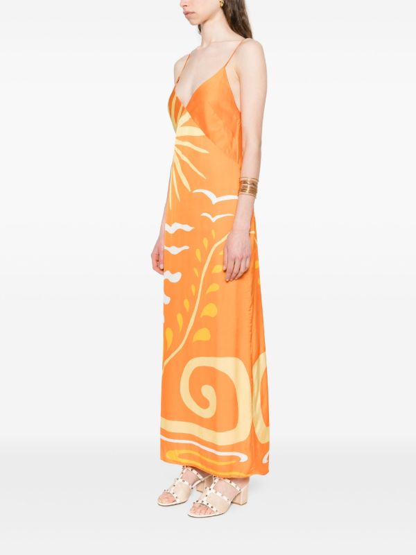 Browns Cala De La Cruz Gil Maxi Dress | Browns Day Dresses