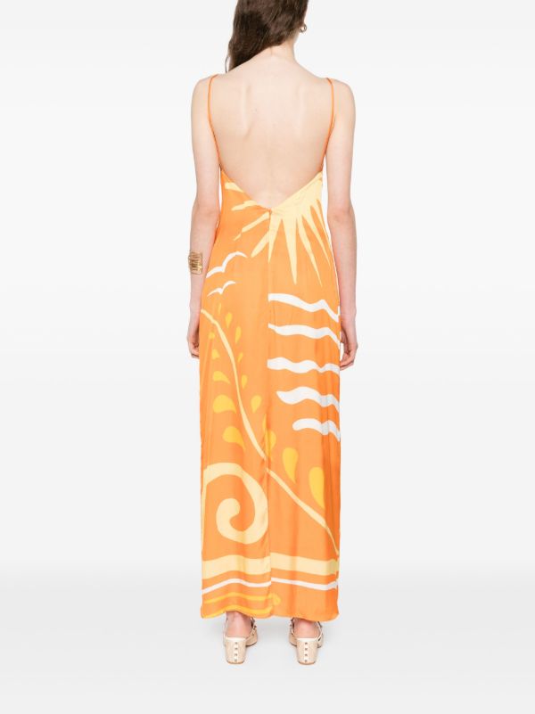 Browns Cala De La Cruz Gil Maxi Dress | Browns Day Dresses
