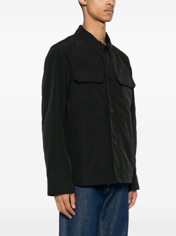 Browns Canada Goose Black Burnaby Chore Shirt Jacket | Browns Shirt Jackets