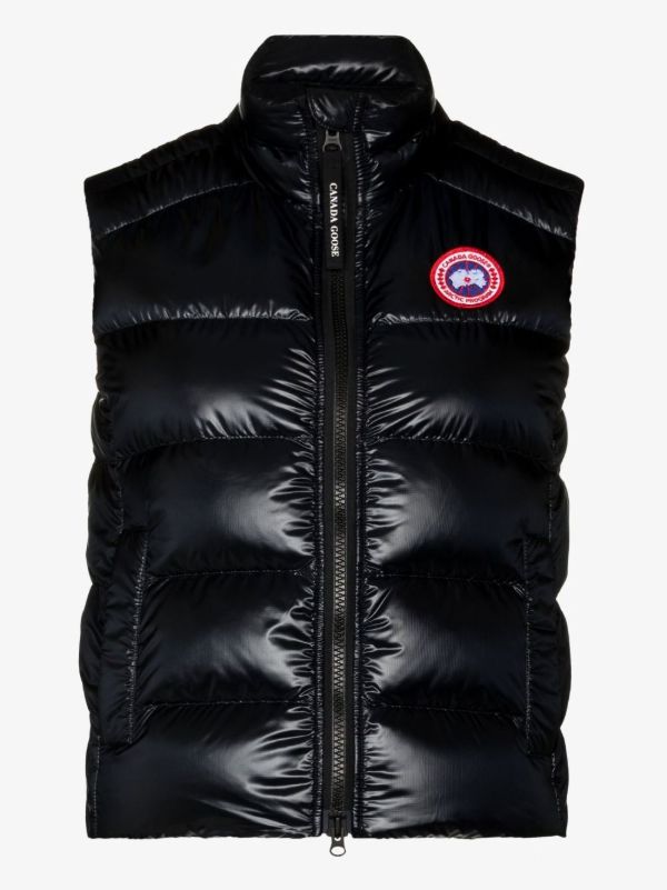 browns Canada Goose Black Cypress quilted down gilet | Browns Performance Gilets