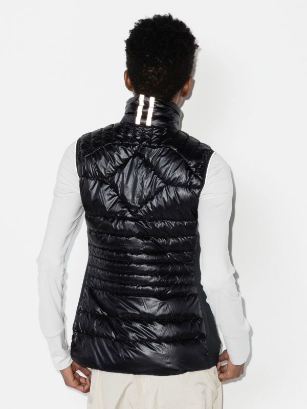 Browns Canada Goose Black Hybridge Lite Tech Quilted Gilet | Browns Waistcoats & Gilets
