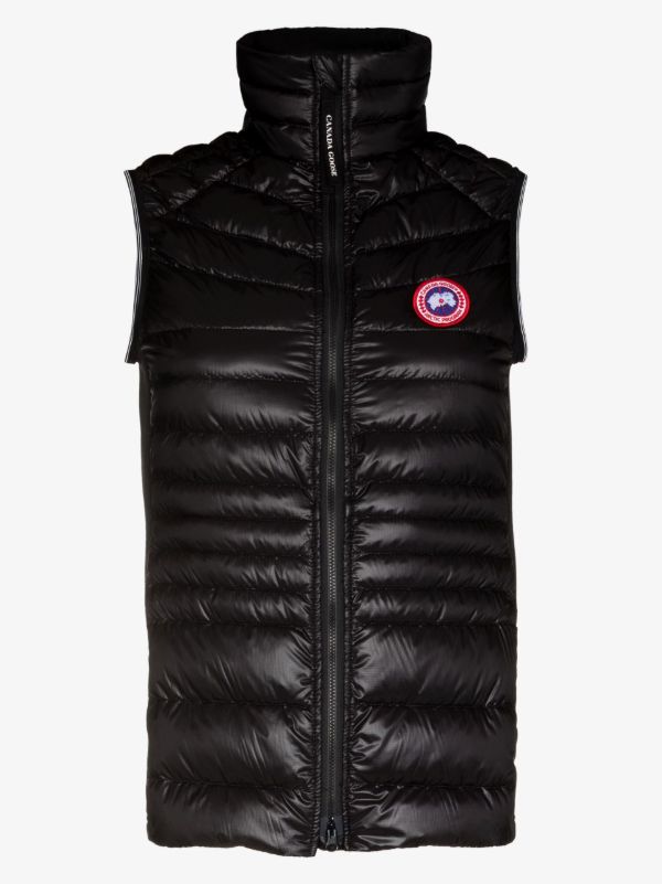 browns Canada Goose Black Hybridge Lite Tech quilted gilet | Browns Waistcoats & Gilets