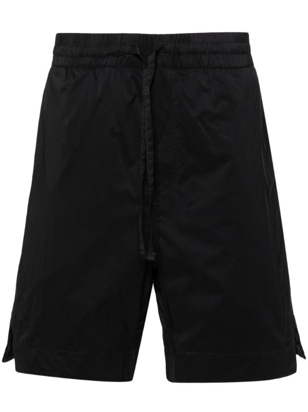 browns Canada Goose Black Logo-Appliqué Track Shorts | Browns Track & Running Shorts