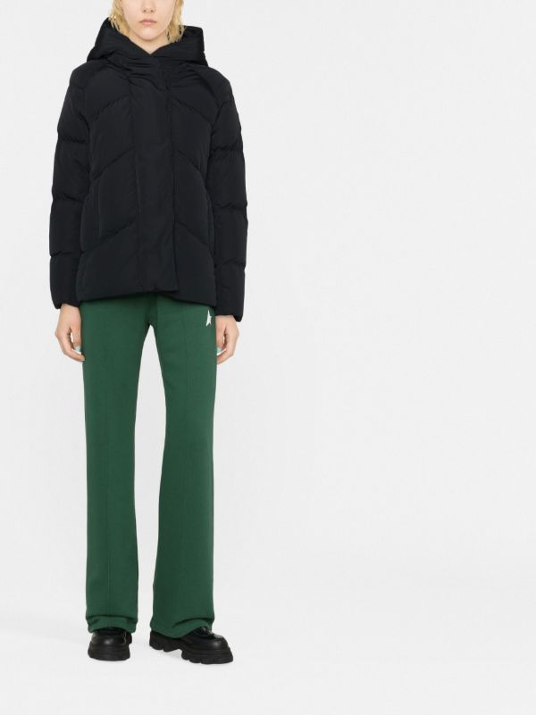 Browns Canada Goose Black Marlow Hooded Padded Jacket | Browns Puffer Coats