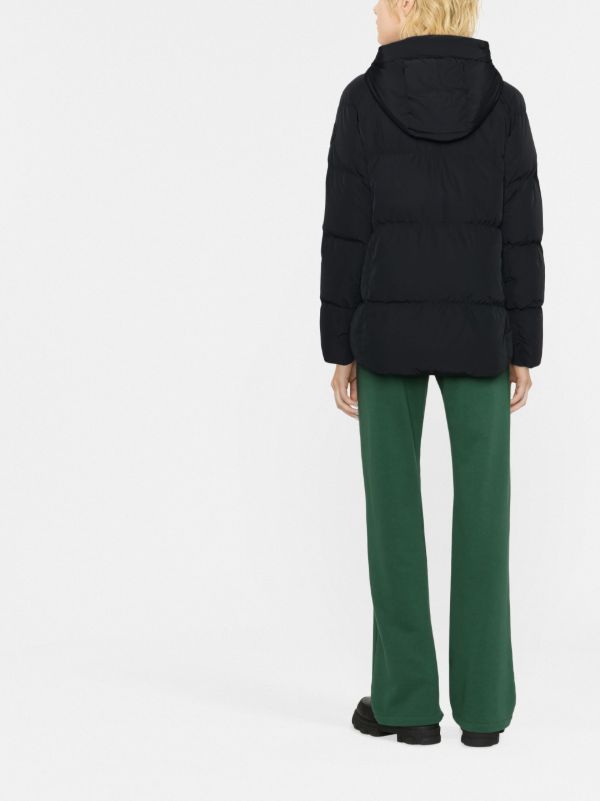 Browns Canada Goose Black Marlow Hooded Padded Jacket | Browns Puffer Coats