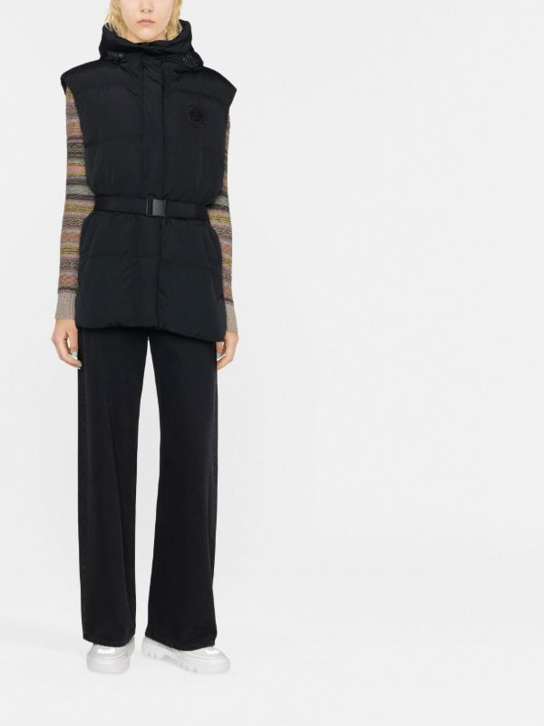 Browns Canada Goose Black Rayla Padded Gilet | Browns Performance Gilets