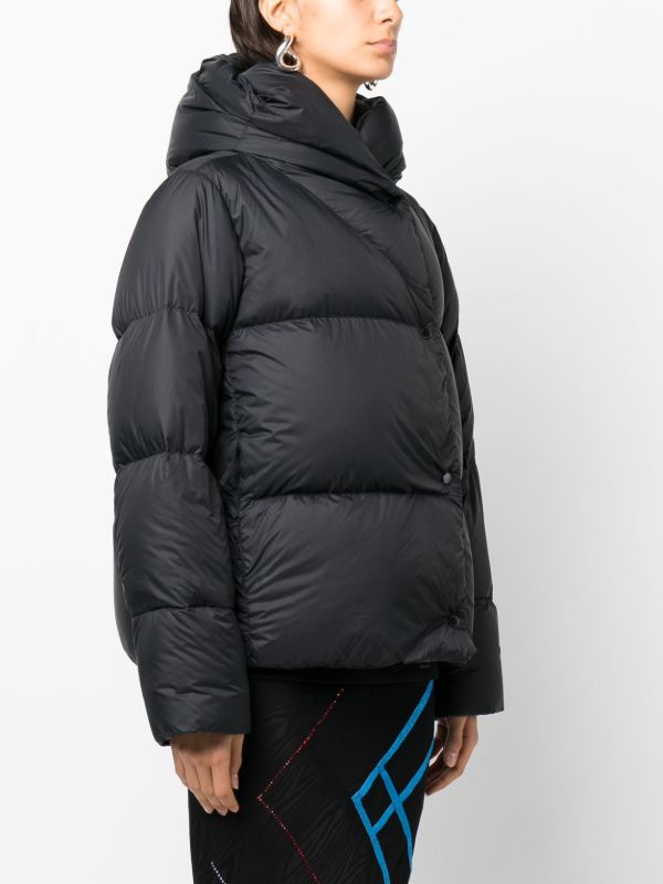 Browns Canada Goose Black Rhoda Hooded Puffer Jacket | Browns Down Jackets
