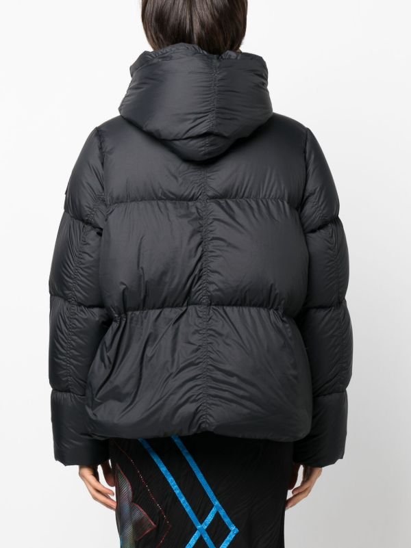 Browns Canada Goose Black Rhoda Hooded Puffer Jacket | Browns Down Jackets