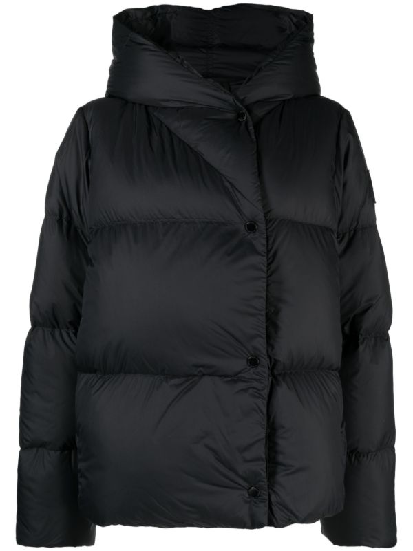 browns Canada Goose Black Rhoda Hooded Puffer Jacket | Browns Down Jackets