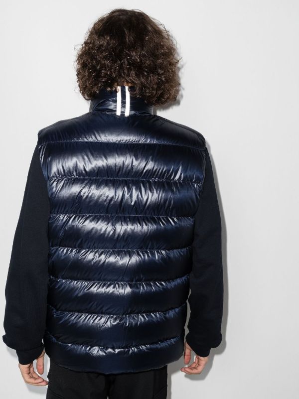 Browns Canada Goose Blue Crofton Quilted Gilet | Browns Down Jackets