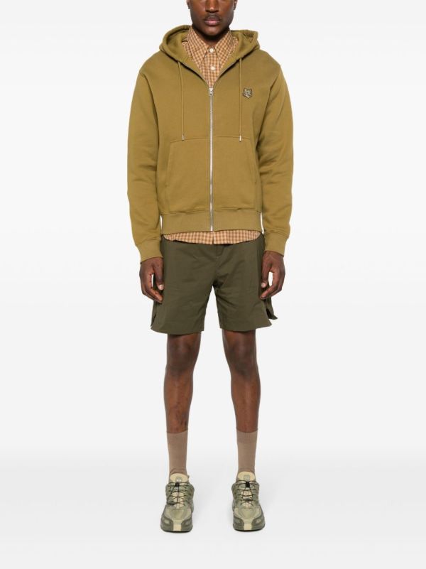 Browns Canada Goose Green Killarney Elasticated-Waistband Shorts | Browns Bermuda Shorts