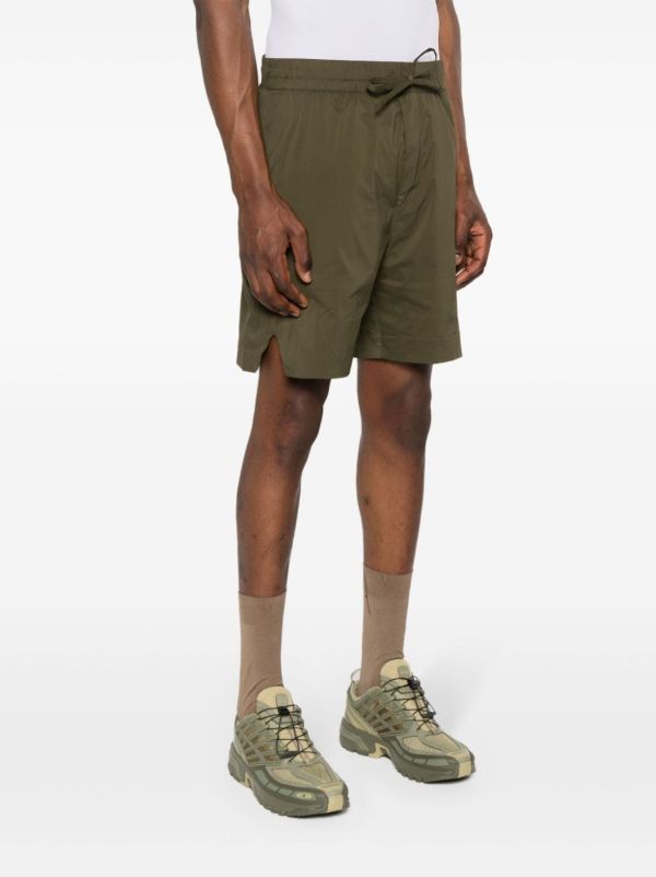 Browns Canada Goose Green Killarney Elasticated-Waistband Shorts | Browns Bermuda Shorts