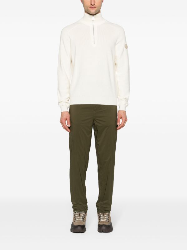Browns Canada Goose Green Logo-Appliqué Track Pants | Browns Sweatpants