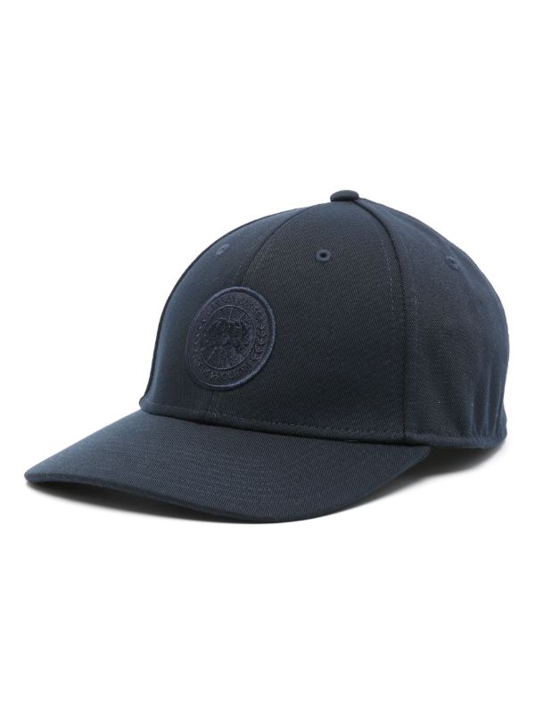 browns Canada Goose logo appliqué baseball cap | Browns Hats