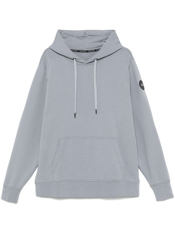 browns Canada Goose logo-patch drawstring hoodie | Browns Hoodies