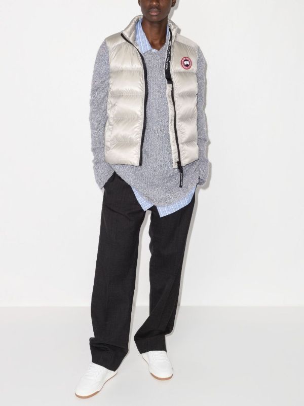 Browns Canada Goose Silver Cypress Quilted Gilet | Browns Performance Gilets