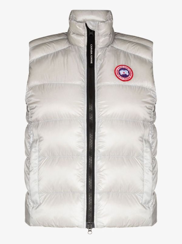 browns Canada Goose silver Cypress quilted gilet | Browns Performance Gilets