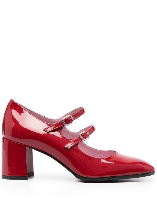 browns Carel Paris Red Alice Mary-Jane Shoes | Browns Pumps