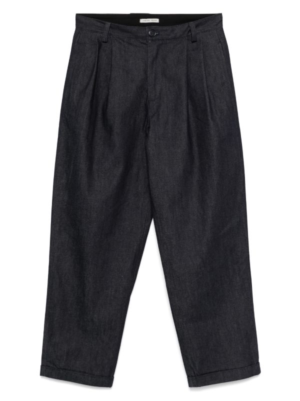browns Carter Young pleat-detail jeans | Browns Tapered Pants