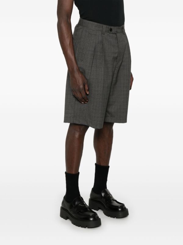 Browns Carter Young Roy Pleated Shorts | Browns Bermuda Shorts