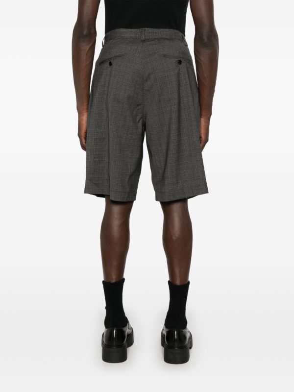 Browns Carter Young Roy Pleated Shorts | Browns Bermuda Shorts