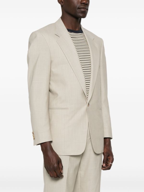 Browns Carter Young Slub-texture Blazer | Browns Blazers