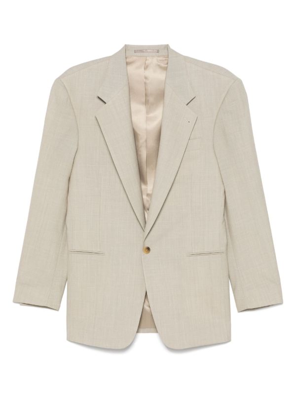 browns Carter Young slub-texture blazer | Browns Blazers