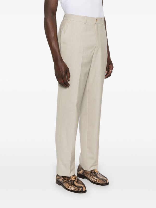 Browns Carter Young Slub-texture Trousers | Browns Tailored Pants