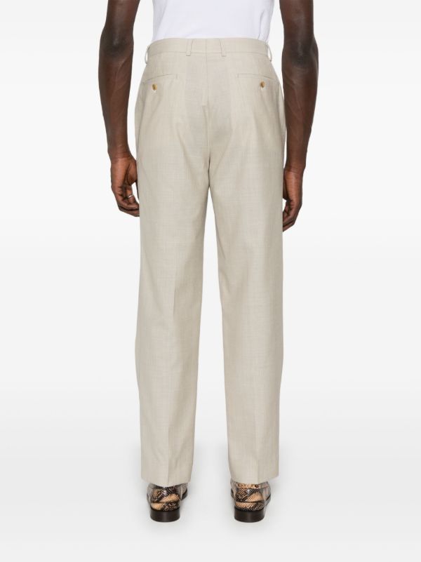Browns Carter Young Slub-texture Trousers | Browns Tailored Pants