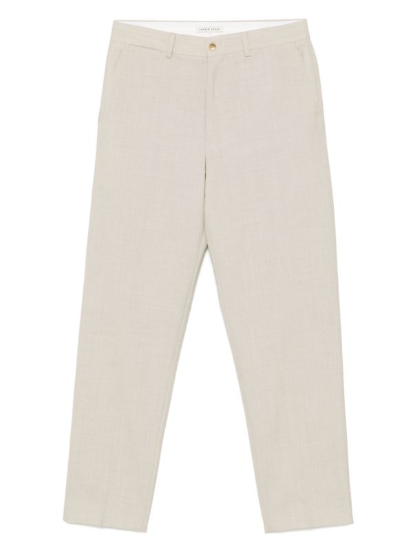 browns Carter Young slub-texture trousers | Browns Tailored Pants