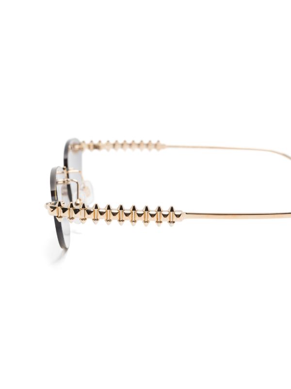 Browns Cartier Eyewear Clash Sunglasses | Browns Sunglasses
