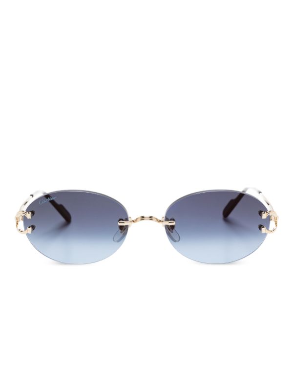 browns Cartier Eyewear Décor sunglasses | Browns Sunglasses
